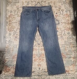 Men's Levi's Blue Bootcut Jeans Classic Style W38 L32
